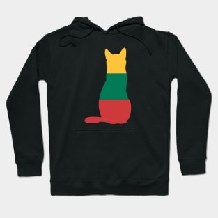 Lithuania Cat Flag Hoodie